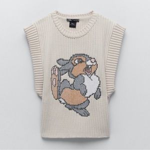 ZARA x Disney Bambi vest